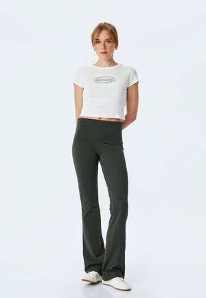 Koton FLARED - Pantalones deportivos - anthracite