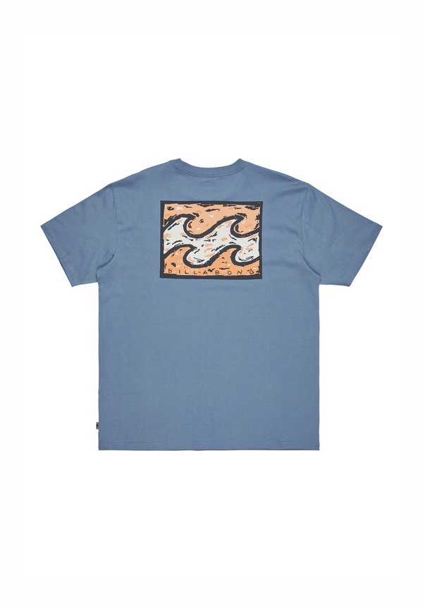 CRAYON WAVE - SHORT-SLEEVE SCREEN TEE - Print T-shirt2
