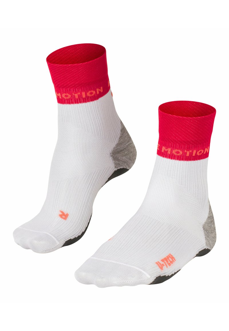 FALKE RU True Motion Nevos Running with u-tech cushioning - Sportsocken - white