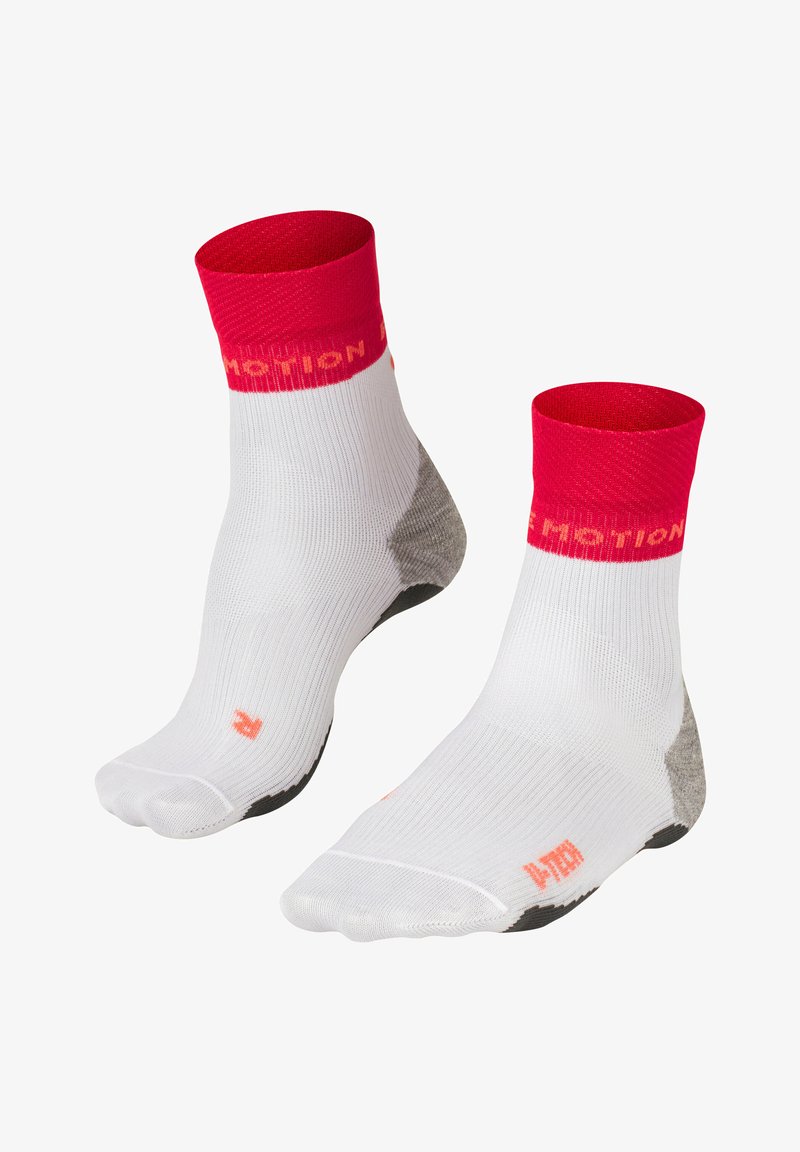 FALKE RU True Motion Nevos Running with u-tech cushioning - Sportsocken - white