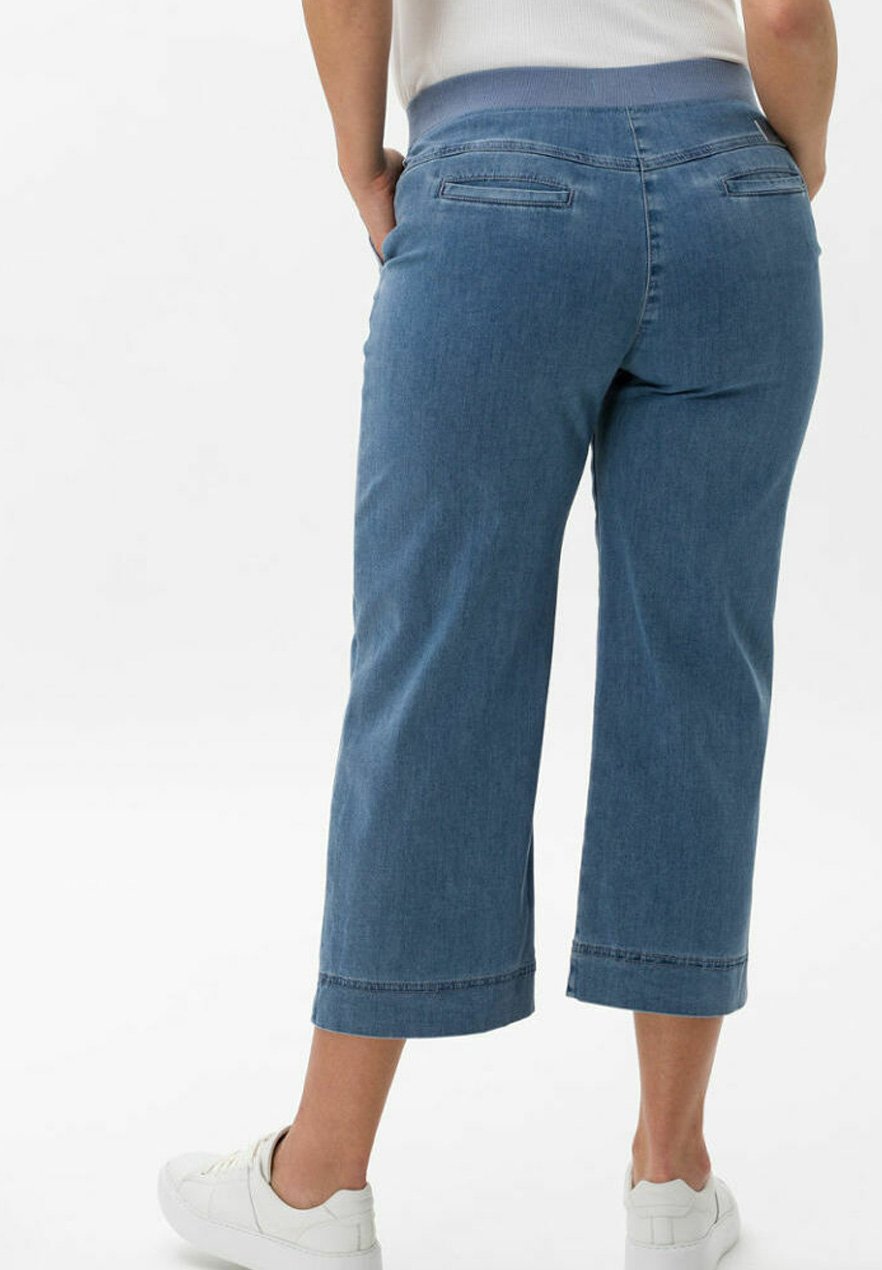 BRAX PAM CULOTTE - Jeans baggy - bleached/celeste - Zalando.it