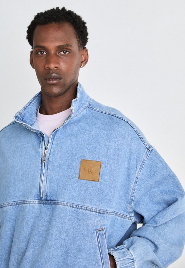 POP OVER DENIM JACKET - Windbreaker - denim light3