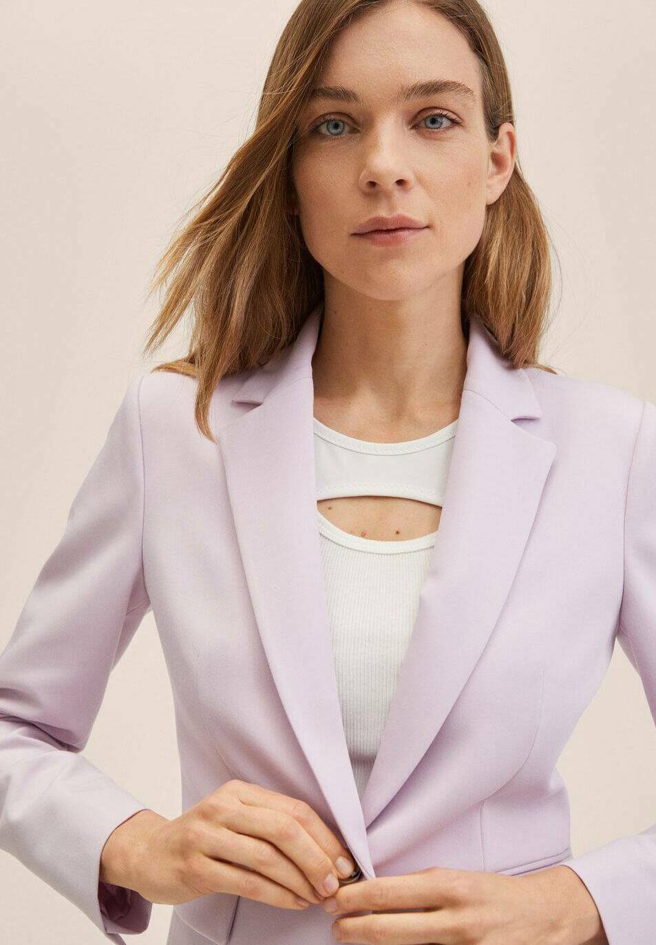 Mango Blazer - licht pastelpaars/purple - Zalando.co.uk