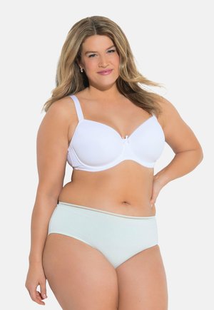 Ulla Popken, 5 PACK OF - OPENWORK DETAIL - Slip - pastel turquoise