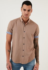 Buratti REGULAR FIT - Srajca - dark brown