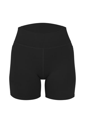 Normani, SPORT SHORTS HIGH WAIST MIT TASCHEN RADLERSHORTS - Shorts - schwarz