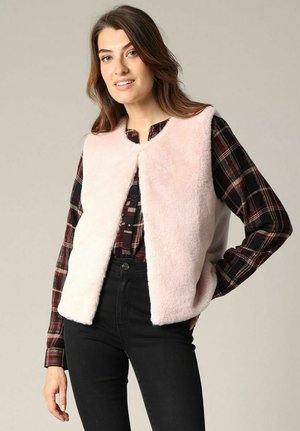 FUZZY - Bodywarmer - rosa