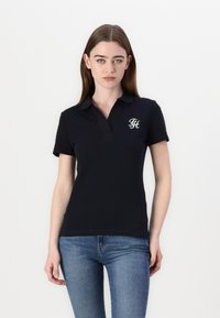 Tommy Hilfiger SLIM SCRIPT  - Polo - desert sky