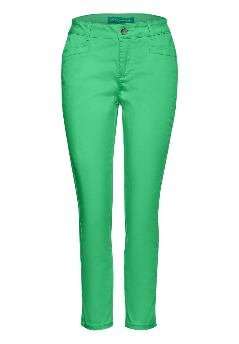 Pantalon Droit Vert Olive En Coton Bio - Green Light Travel Pants Olive Green Thinking Mu