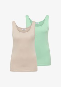 Non sélectionné, grain beige/juicy lime