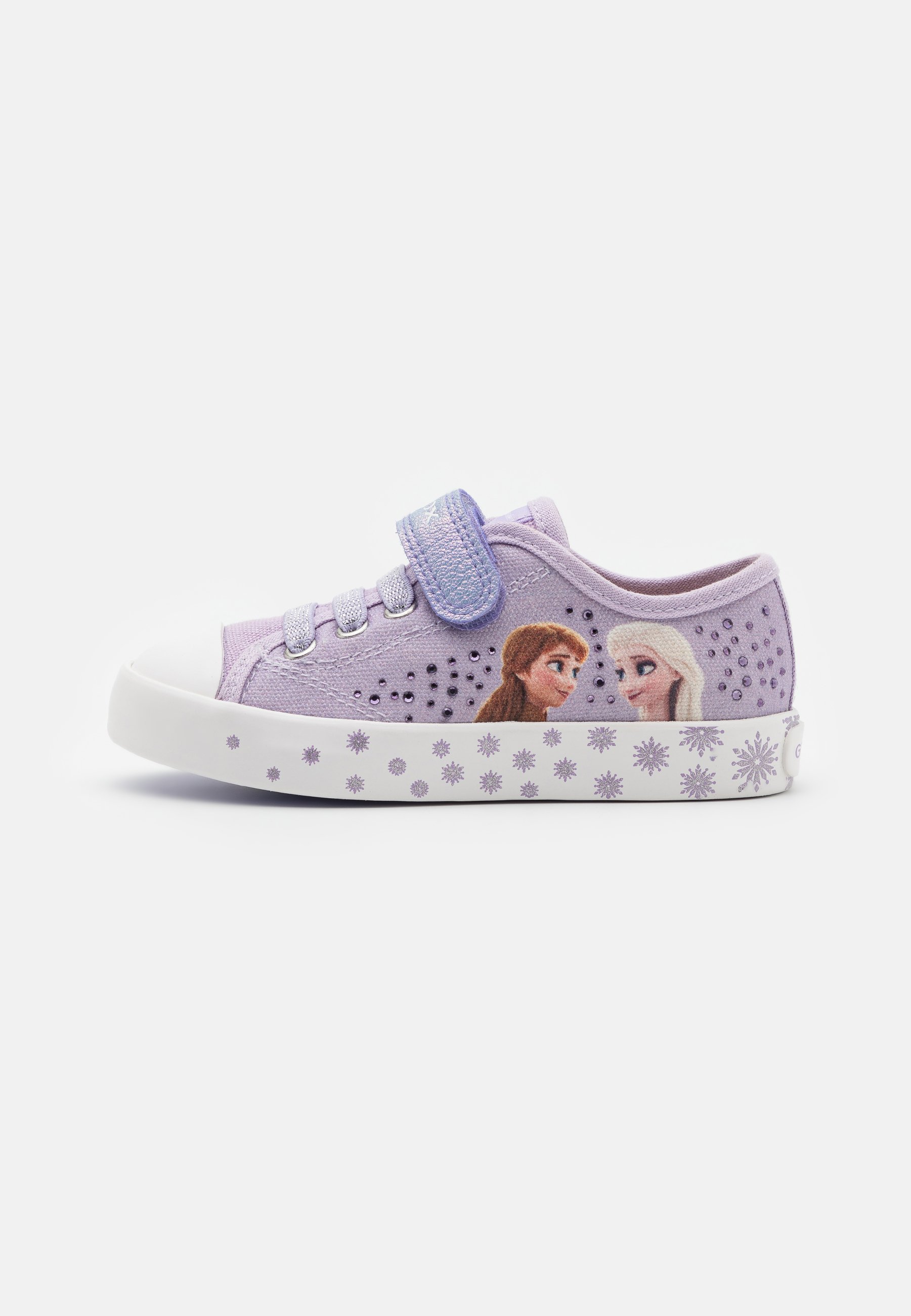 Geox Disney Frozen Elsa GEOX JUNIOR CIAK GIRL - Sneaker low - lilac/white/flieder