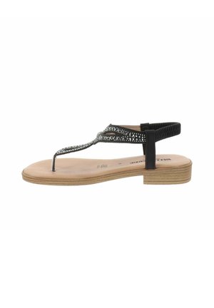 Teensandalen - nero
