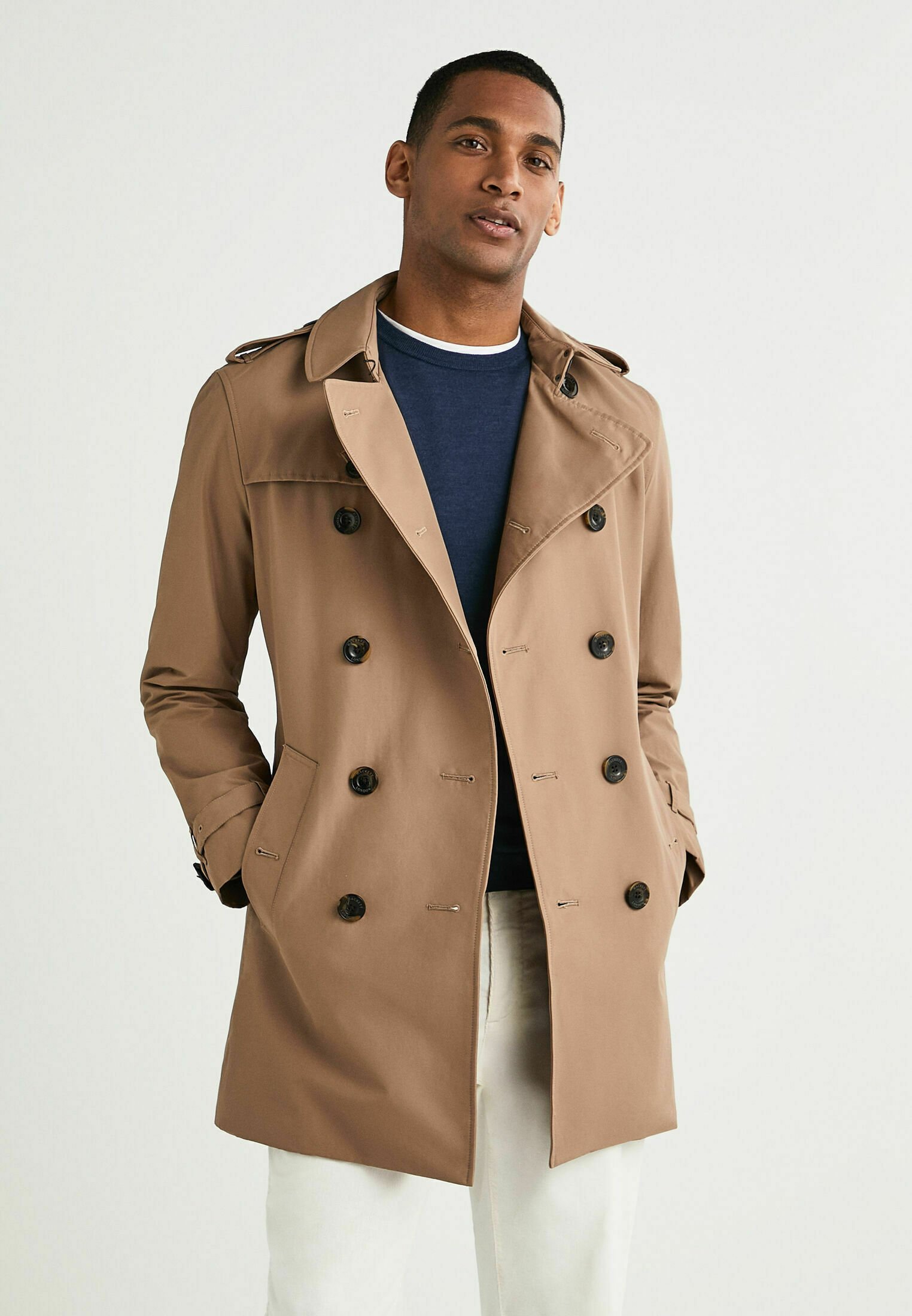 hackett peacoat