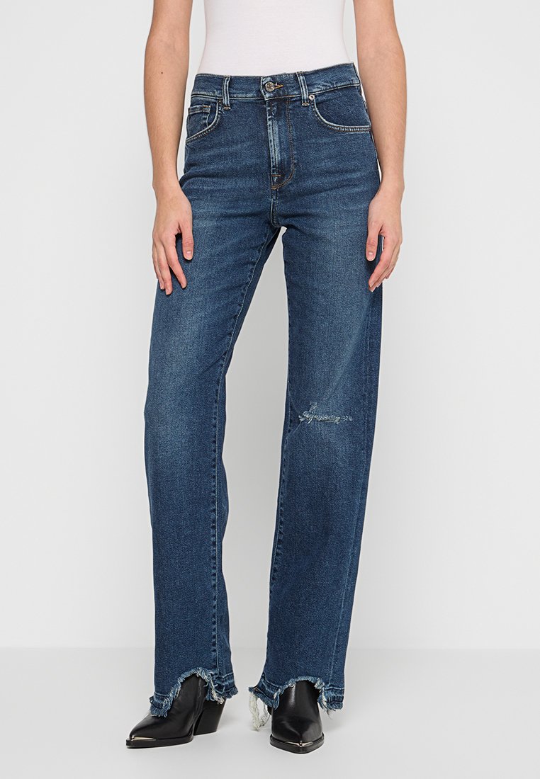 7 For All Mankind Straight leg jeans donkerblauw 7 For All Mankind Straight leg jeans donkerblauw