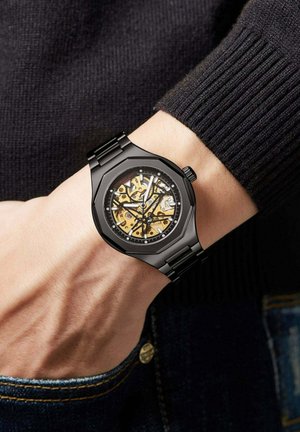 Anthony James LIMITED EDITION SPORTS SKELETON  - Horloge - black