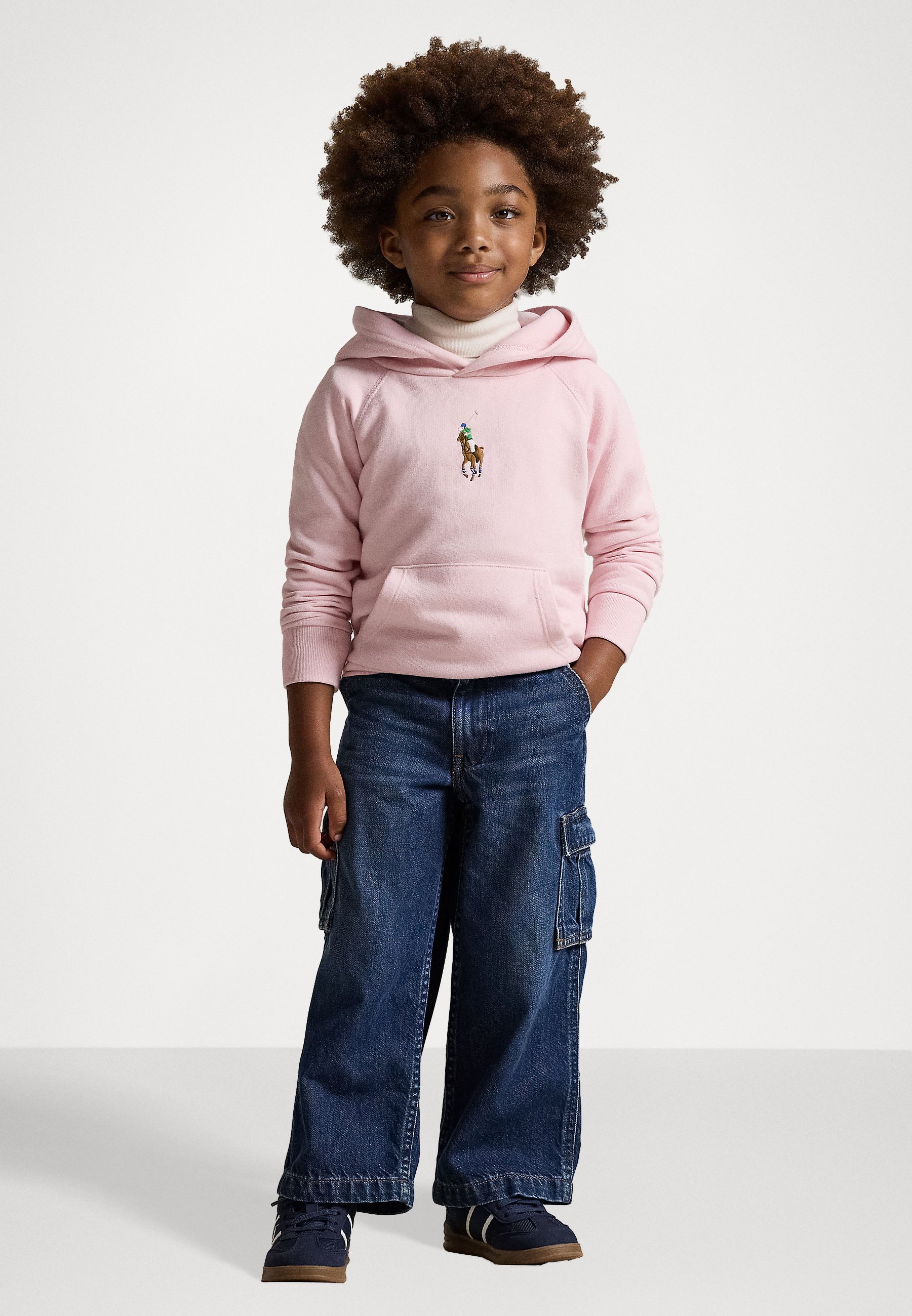 Polo Ralph Lauren BIG PONY HOODIE - Hoodie - hint of pink