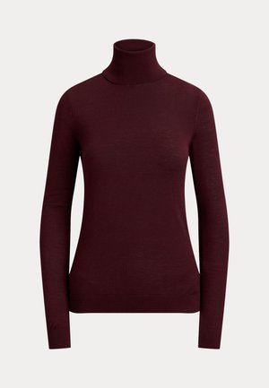 Lauren Ralph Lauren, TURTLENECK SWEATER - Πουλόβερ - dark garnet