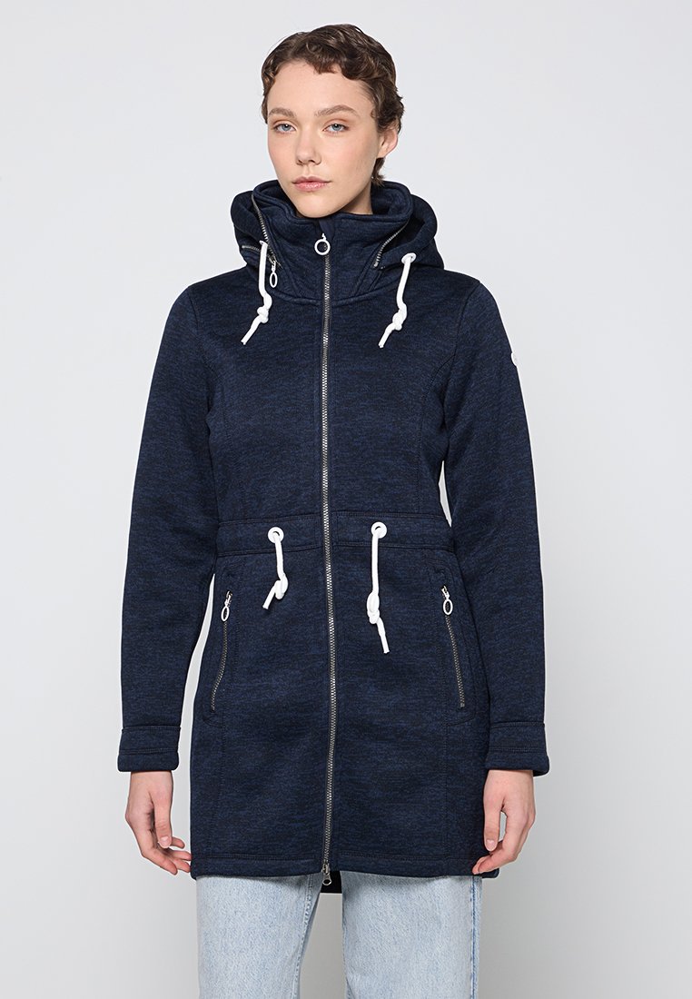 dreimaster Fleecejas blauw