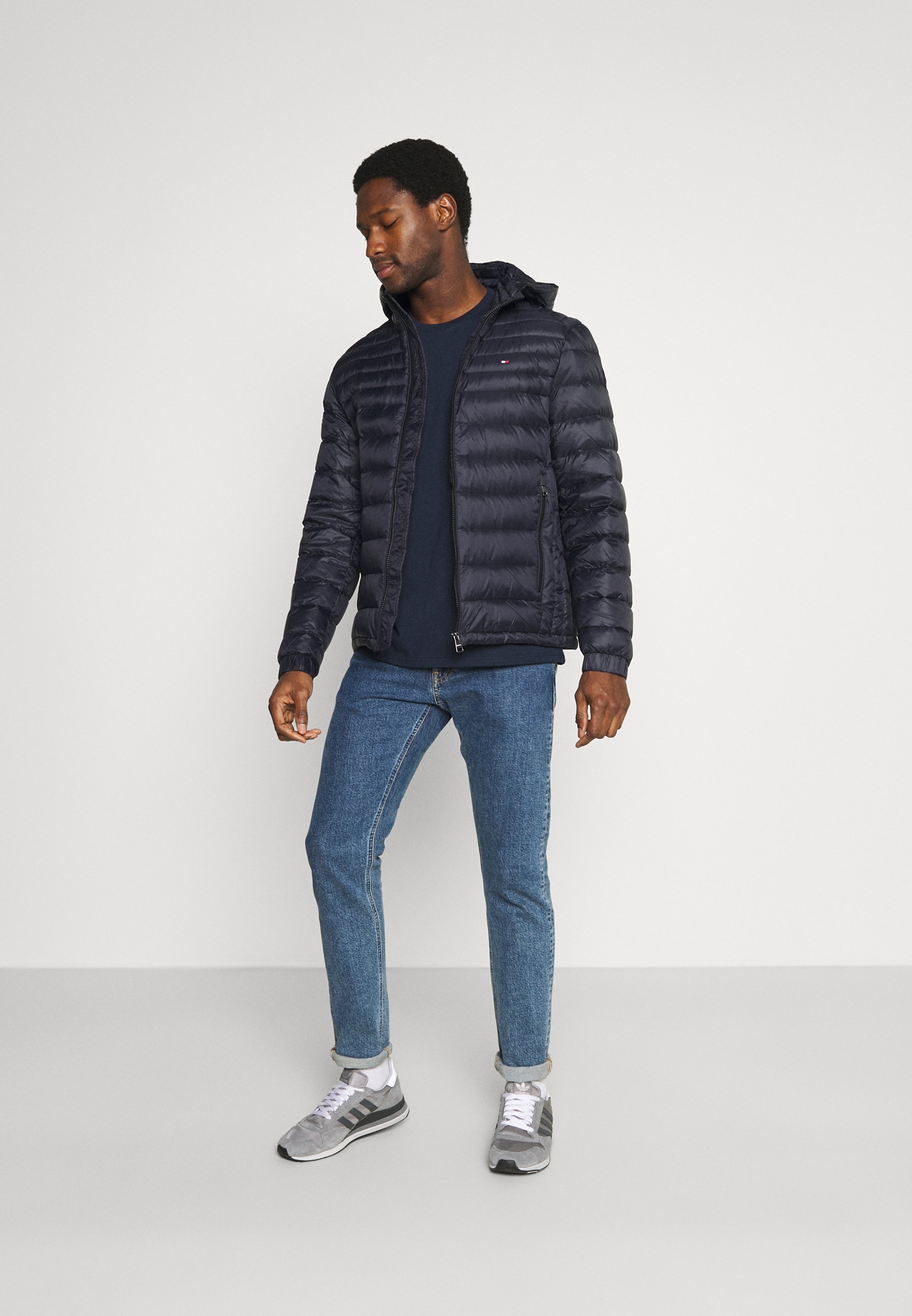 tommy hilfiger packable hooded jacket