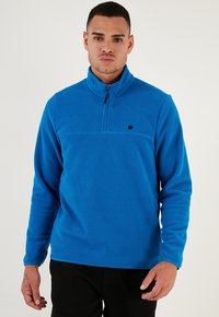 SLIM FIT - Fleecetrøjer - saxe blue
