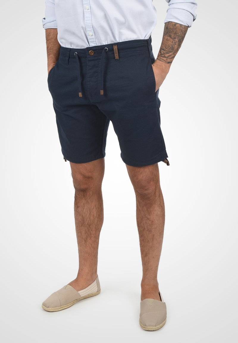 INDICODE JEANS IDMOSES LINEN MIX - Szorty