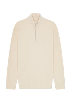 DANNY HALF ZIP 6429 - Striktrøje - ivory
