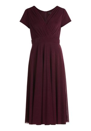 Vera Mont, VERA MONT IM GLITZER-LOOK COCKTAILKLEID - Cocktailkjole / festkjole - strong aubergine