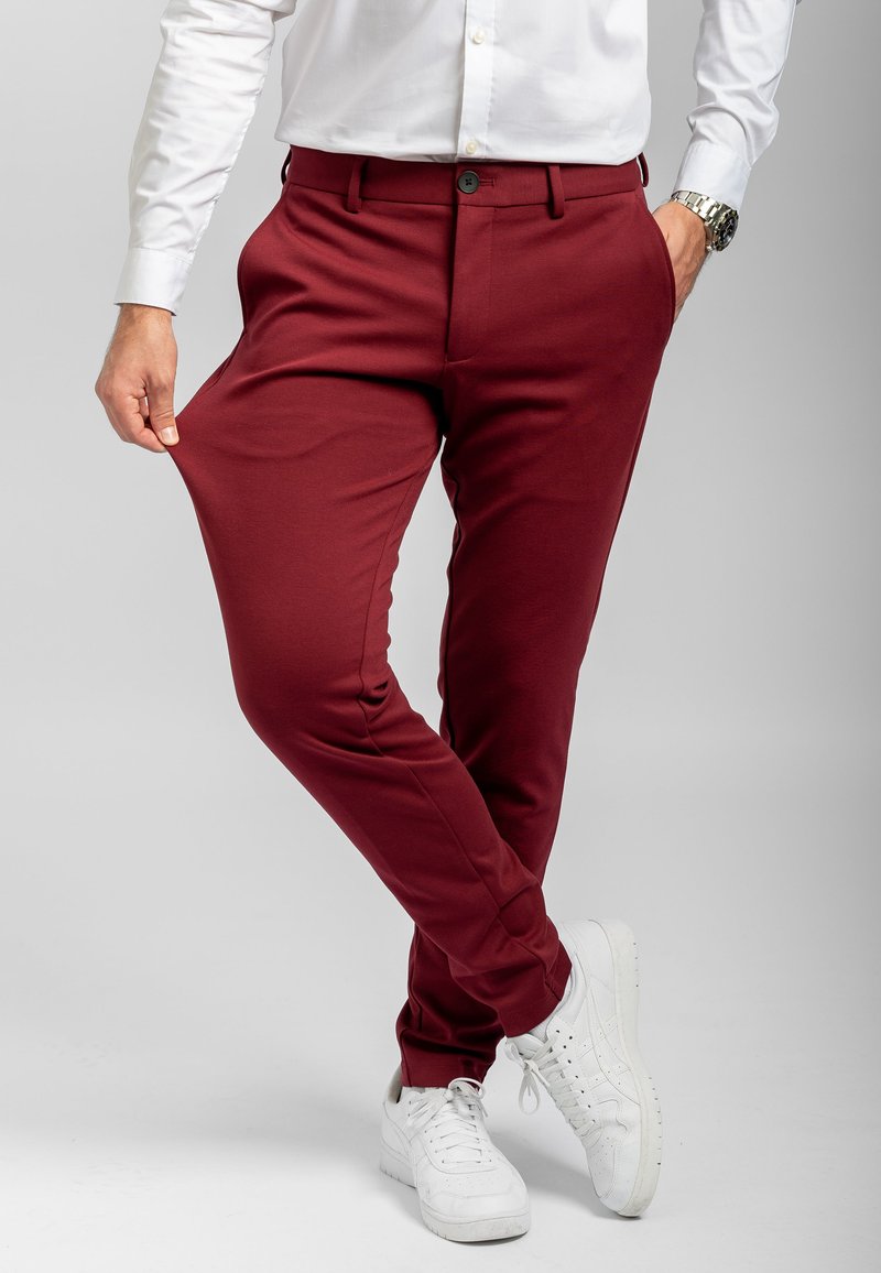 TEESHOPPEN Bukser - bordeaux
