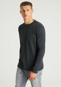 CHASIN' HELY - Top dugih rukava - dark grey