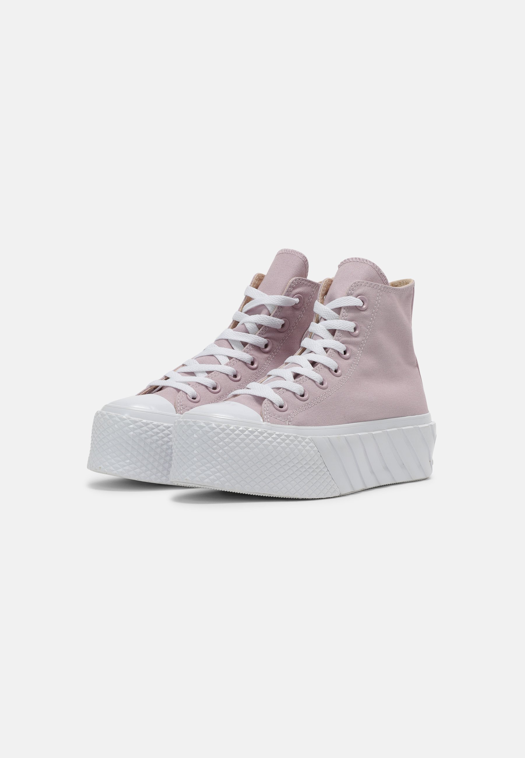 Converse CHUCK TAYLOR ALL STAR PLATFORM - Zapatillas altas - himalayan  salt/white/rosa - Zalando.es