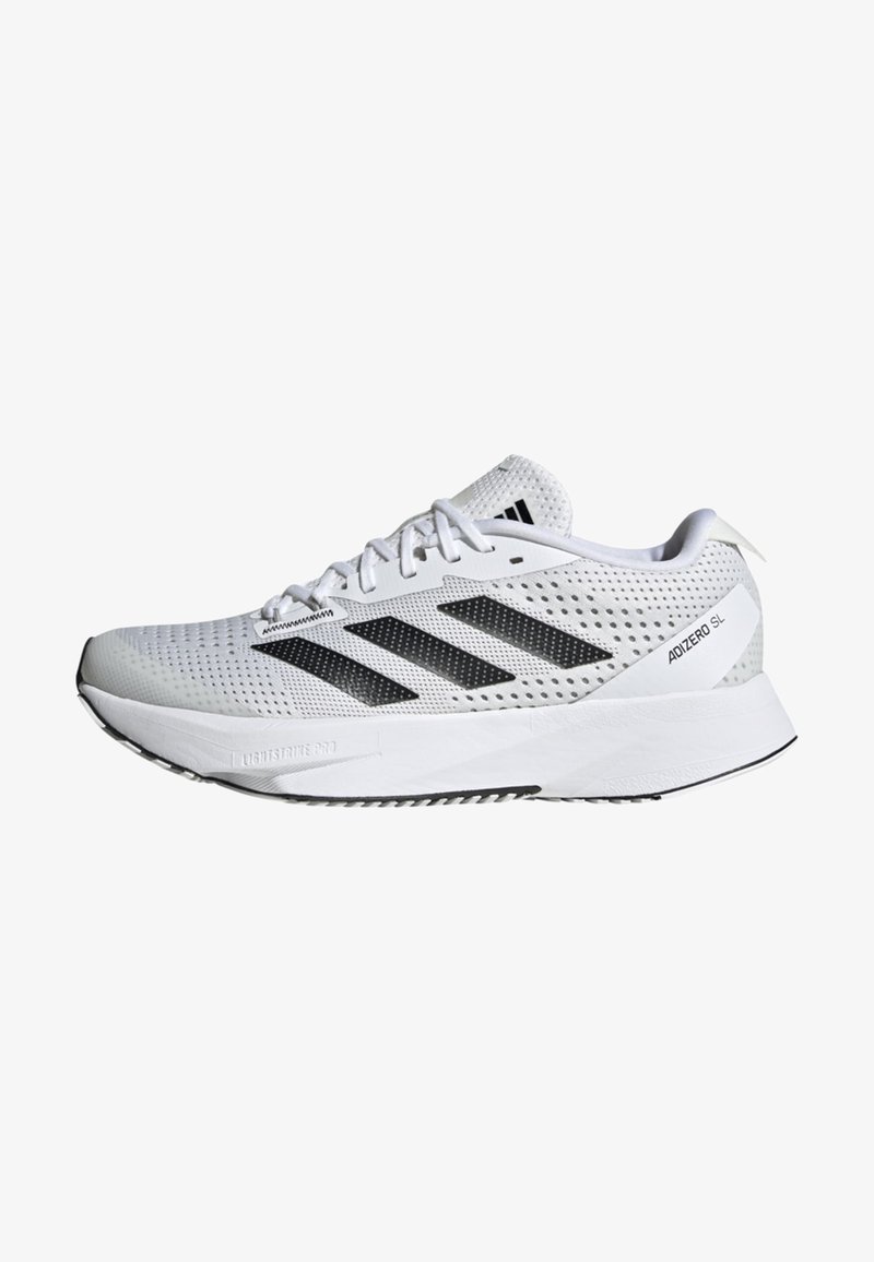 adidas Performance ADIZERO - Road running shoes - cloud white core black grey two