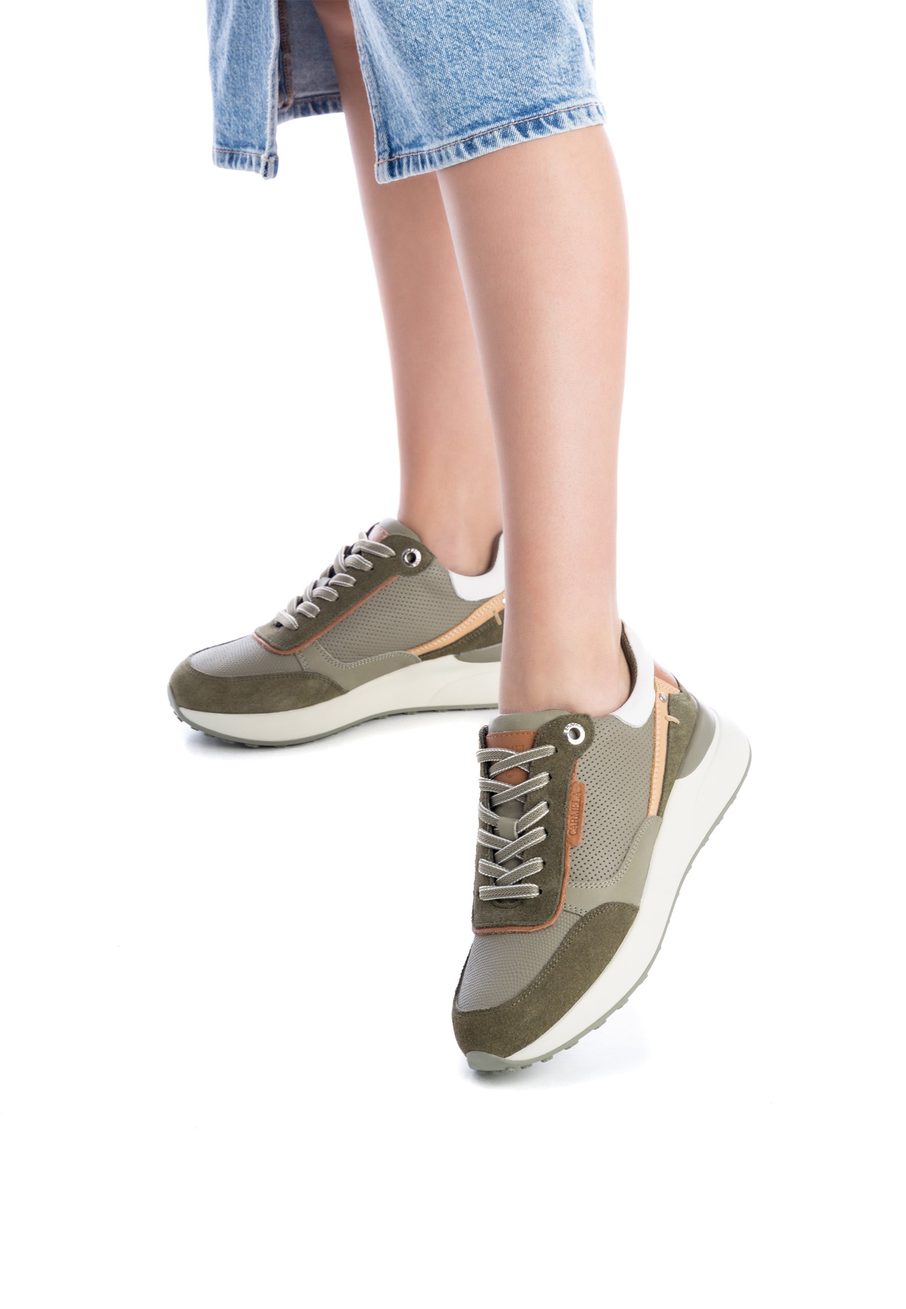 Carmela Zapatillas - kakhi/verde - Zalando.es
