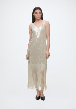 Vero Moda Cocktail φόρεμα / Φόρεμα για πάρτι - pearled ivory