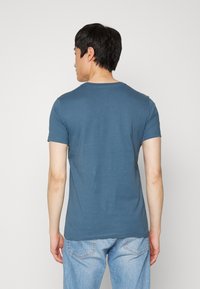 Marc O'Polo SHORT SLEEVE ROUND NECK - T-shirt básica - grayed blue