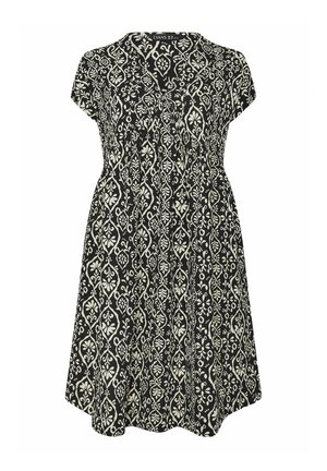 Evans, PLUS SIZE MINI DRESSES - Robe de jour - black