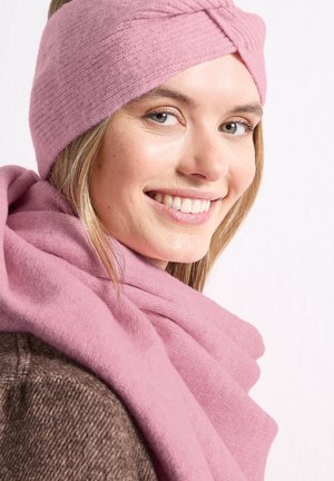 Street One, FEINSTRICK STIRNBAND IN UNIFARBE - Cache-oreilles - vintage blush mel