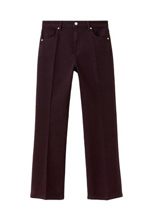 Mango, ADULT - Jean droit - bordeaux