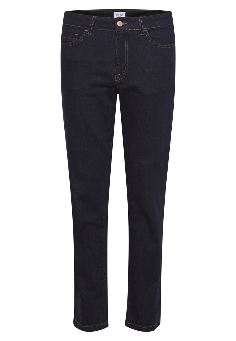 Saint Tropez Flared Jeans donkerblauw denim