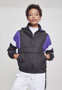 Urban Classics Jachetă subțire - black/ultraviolet/white