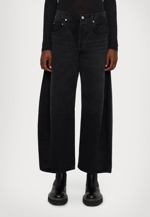 HORSESHOE - Relaxed fit jeans - black