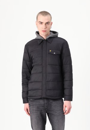 COLLARED JACKET - Jachetă subțire - jet black