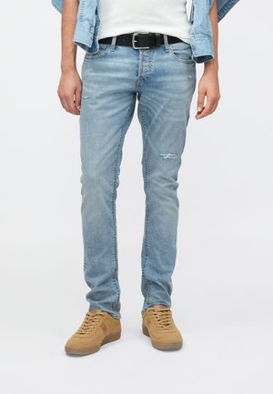JJIGLENN JJORIGINAL - Jeans Tapered Fit - blue denim