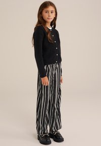 WE Fashion - Kelnės - black Miniatiūros vaizdas 1