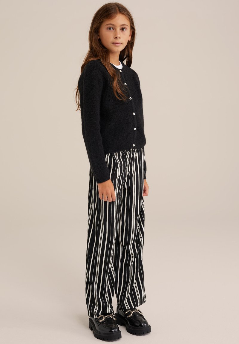 WE Fashion - Kelnės - black, Padidinti