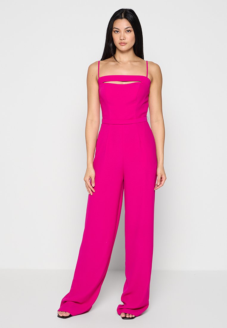 Pronovias Jumpsuit donkerroze