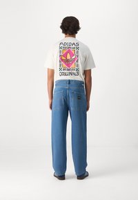 Stan Ray WIDE UNISEX - Džínsy široké - heavy stone wash denim
