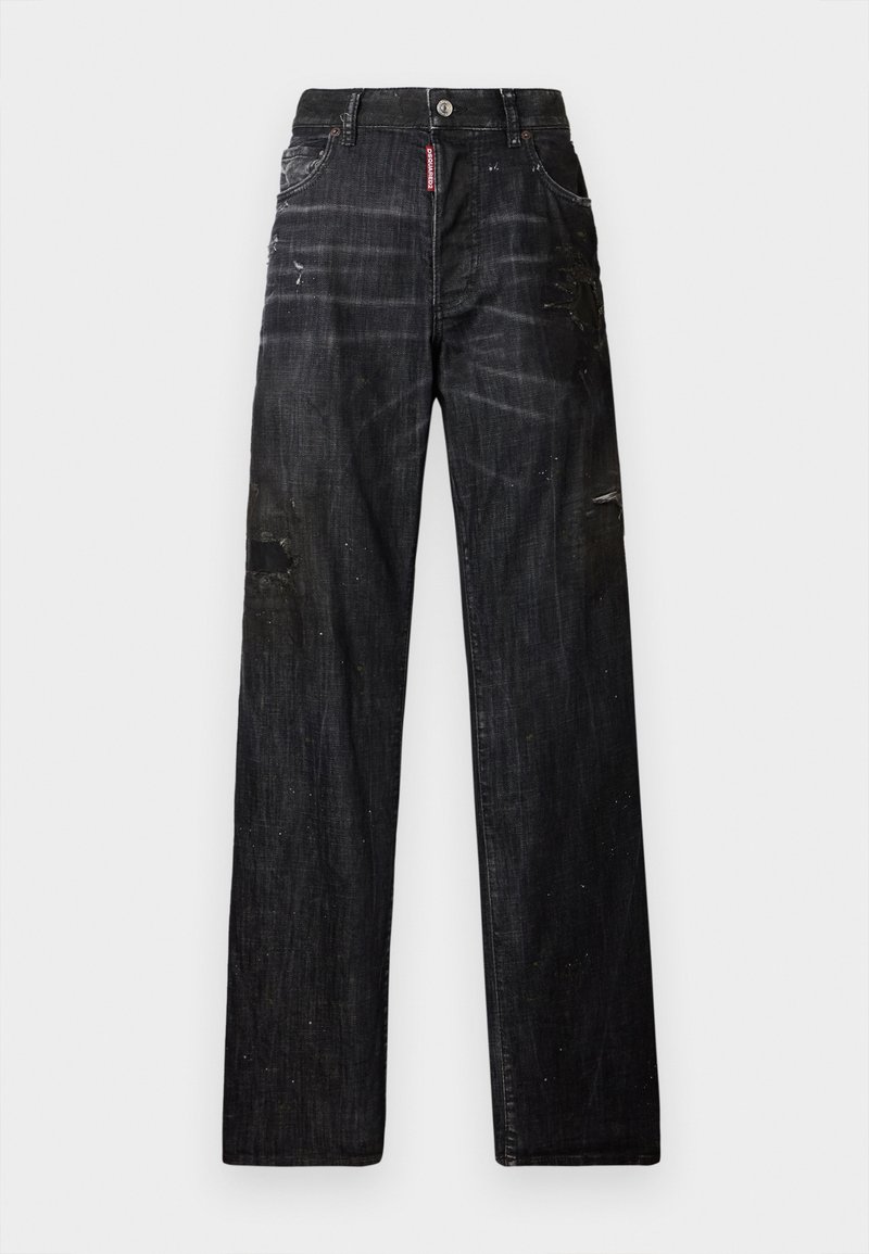 Dsquared2 Straight leg jeans zwart