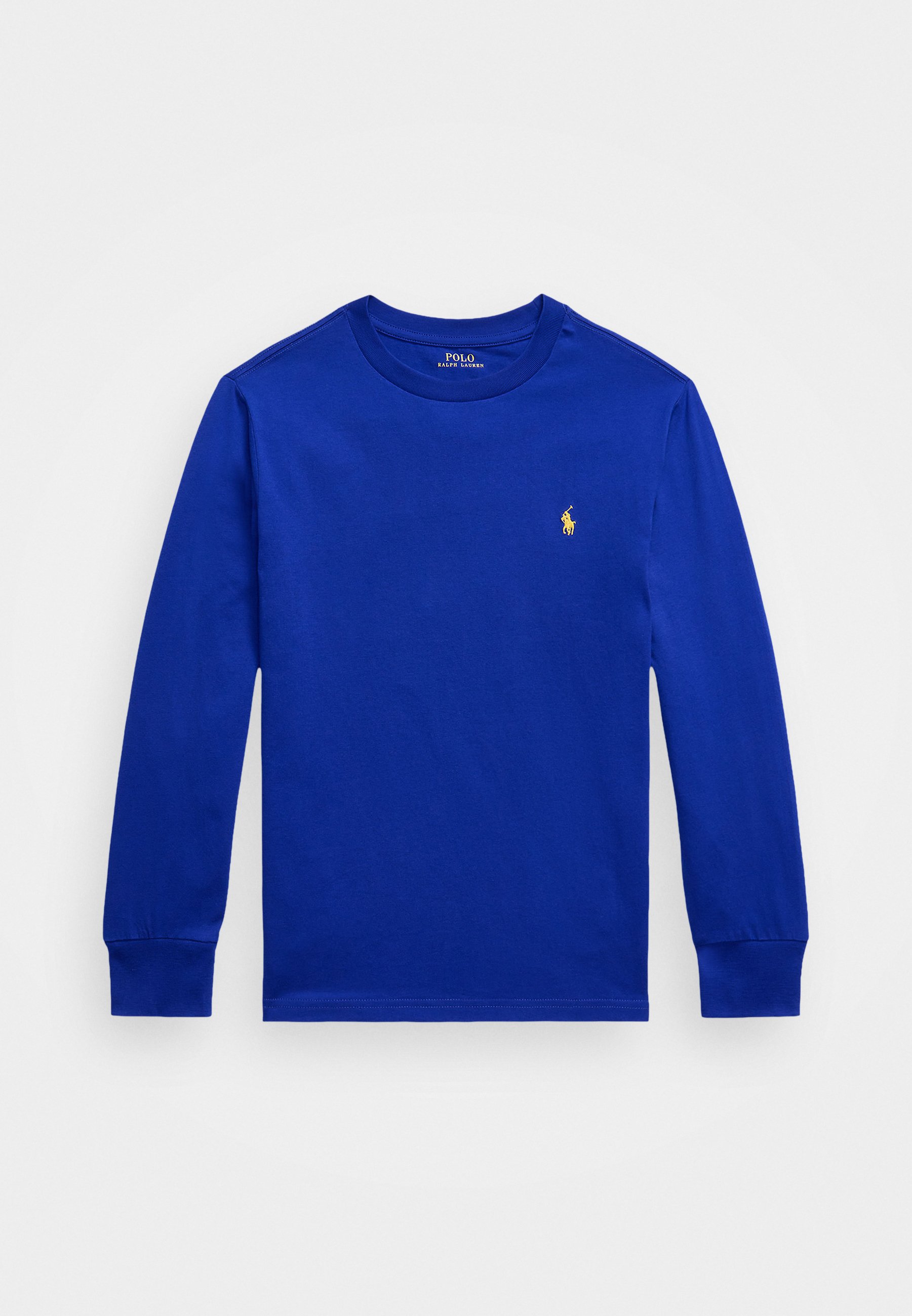 Long Sleeve Polo Ralph Lauren Bleu Et Jaune Polo Ralph Lauren