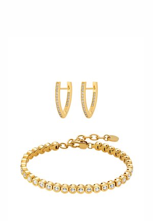 SET AMILLA - Ohrringe - goldfarbend