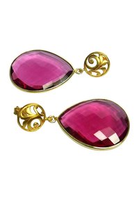 Gemshine Ohrringe - rot fuchsia